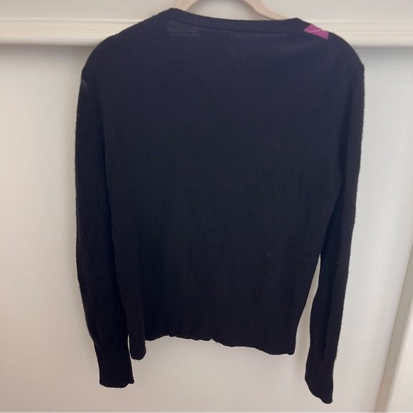 Cashmere Argyle Bundle of Two Cardigan Sweaters APT 9 Size Small - Picture 10 of 10